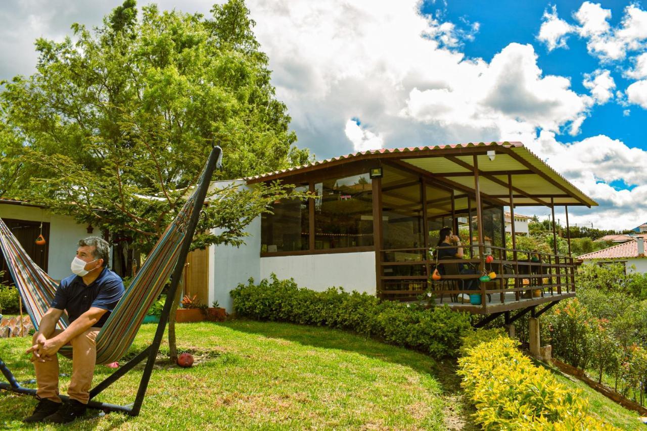 Posada Tierra Viva Villa de Leyva Exteriör bild